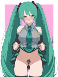 hatsune miku from vocaloid by poi y2