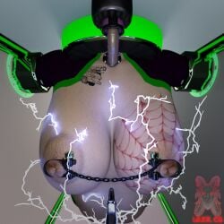 big_ass big_breasts body_modification bodysuit corruption cyberpunk_2077 drone dronification high_heels ibex-cg ibex_(company) judy_alvarez mind_break mind_control torturetrophy_(ibex) transformation