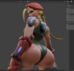 3d 3d_(artwork) 3d_model amelie_lacroix ass ass_focus big_ass large_ass overwatch overwatch_2 rwt4184 skin_tight tagme widowmaker