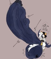 absol big_penis huge_cock hyper_penis lattemon lattemon_(character) penis pokemon pokemon_(species) tagme thick_thighs wide_hips