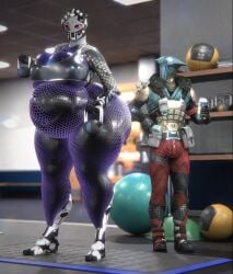 ada-1 ass bbw big_ass big_breasts breasts bubble_ass bubble_butt cleavage destiny_(game) eco female huge_ass huge_breasts overweight qzk_forte tagme thick_thighs wide_hips