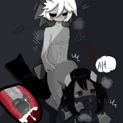 etihw funamusea kcalb male/female the_gray_garden