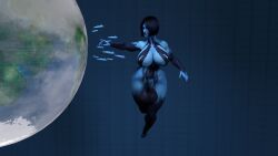 1futa 3d 3d_model areolae auditour balls blue-skinned_futa blue_skin breasts cortana daz_studio futa_only futanari halo_(series) intersex large_breasts penis solo testicles video_game_character video_game_franchise