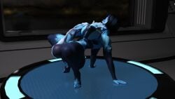 1futa 3d 3d_model auditour balls blue-skinned_futa blue_skin cortana daz_studio futa_only futanari halo_(series) intersex penis solo testicles video_game_character video_game_franchise
