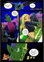 beast_boy comic comics-toons.com dc_comics female male okunev smooth_skin teen_titans terra