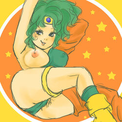 clothing dragon_quest dragon_quest_iv ecoism erect_nipples erect_nipples_under_clothes heroine_(dq4) small_breasts tagme