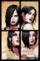 1girls cassandra_hack cassie_hack comic female female_only hack/slash official_art solo suicide_girls tim_seeley