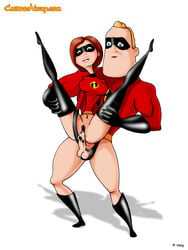 1boy 1girls cartoonvalley.com creampie cum cum_in_pussy cum_inside disney elastigirl female helen_parr helg husband husband_and_wife lowres male mr._incredible penis pixar pussy robert_parr sex straight_hair the_incredibles vaginal_penetration wife