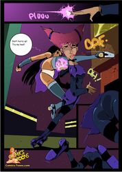 beast_boy comic comics-toons.com dc_comics dcau female jinx_(dc) male okunev smooth_skin starfire teen_titans