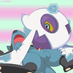 1boy 1girls accurate_body_type ball_body balls blue_eyes female froslass male nintendo orb_body orgasm orgasm_face penis penis_in_pussy pixel_(artwork) pixel_art pokemon pokemon_(species) pokemon_dppt pussy reverse_cowgirl_position riolu sex size_difference smaller_female smaller_male testicles type_advantage vaginal_penetration vaginal_sex xierra099