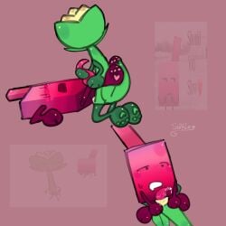 3d bfdi bfdia blush blushing_profusely couple couple_(romantic) couple_sex cumming cumming_from_anal_sex cumming_in_ass cumming_inside cumming_together cumming_while_penetrated cup drooling flower fucking fucking_good_and_hard gay gay_anal gay_domination gay_male gay_sex glossy glossy_body green_limbs holding_legs holding_legs_back holding_legs_up jerking jerking_off jerking_off_another jerkingoff jerkingoff_another leaf_tail object_oc object_show object_shows oc ocs on_back on_floor osc pawpads paws pink_body plant pleased_expression precum railing random_image red_limbs riding shiny stem straw stroking stroking_cock stroking_penis sweating sybau tentadick tentadicks watermark yellow_panties yellow_petals