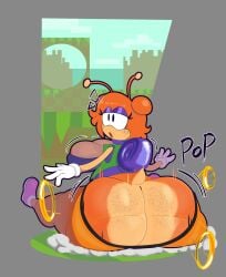 1girls antennas ass_bigger_than_head big_ass big_breasts breaking cleavage d-side_encore_girlfriend d-side_girlfriend fat_ass freckles freckles_on_ass freckles_on_face friday_night_funkin friday_night_funkin_(d-side) girlfriend_(friday_night_funkin) huge_ass huge_breasts justelm25 large_breasts losing_rings mobian mobian_(species) orange_hair pop rings round_ass snail snail_girl snail_shell sonic_(series) sonic_the_hedgehog_(series) suprised suprised_look tail thick_thighs thighs whore_eyes wobbling_ass wobbling_breasts