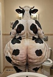 ai_generated anthro anthro_only arms ass ass_bigger_than_head background backs balls belly big big_ass big_balls big_butt big_thighs black body bovine bubble bubble_ass bubble_butt character characters clothed clothed_sex clothes clothing cow_ears dress dressed ear edit edited gigantic_ass gigantic_balls head huge_ass huge_balls huge_butt human humanoid hyper_ass hyper_balls hyper_butt image legs light long looking_at_ass looking_at_viewer looking_back looking_back_at_viewer markang505 oooings100 tagme thighs toilet white