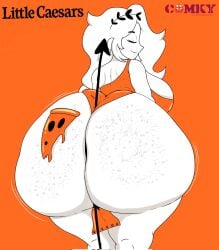 1girls ass ass_bigger_than_head ass_crack ass_focus ass_up big_ass big_breasts bra closed_eyes closed_mouth clothed clothed_female clothing comky curvaceous curvaceous_ass curvaceous_body curvaceous_female curvaceous_figure curvaceous_hips curvaceous_thighs curves curvy curvy_body curvy_female curvy_figure curvy_hips enormous_ass fat_ass female female_focus female_only freckles freckles_on_ass giant_ass gigantic_ass happy happy_female holding_object_between_buttocks huge_ass hyper hyper_ass hyper_butt large_ass legs_together little_caesars long_hair massive_ass mommy mommy_milkers orange_bra orange_clothes orange_clothing orange_panties panties pizza pizza_slice plump plump_ass plump_breasts smile smiling solo solo_female solo_focus thicc thicc_ass thick thick_ass thighs_together very_long_hair voluptuous voluptuous_body voluptuous_female white_fur white_hair white_skin