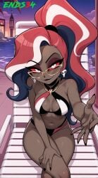 velvette from hazbin hotel by ends34
