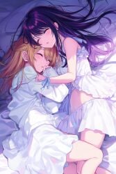 ai_generated hoshino_ai hoshino_ruby idol mihyo oshi_no_ko star_(symbol) star_girls star_shaped_pupils symbol-shaped_pupils symbol_in_eye symbol_in_eyes