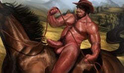 arthur_morgan bara beard big_cock big_dick big_pecs big_penis blonde_hair boner bunnymassacr chest_hair cock cowboy cowboy_hat dick erection hairy hairy_chest horse huge_cock huge_dick huge_penis male male_only muscular muscular_male naked nude penis red_dead_redemption_(series) red_dead_redemption_2 riding_horse solo thick_cock thick_dick thick_penis veiny veiny_penis