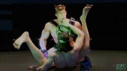 anal anal_sex animated bara bonoimma clint_barton erect_while_penetrated finger_in_mouth gay hawkeye hawkeye_(marvel_rivals) loki_(marvel) loki_(marvel_rivals) male male_only marvel marvel_rivals mind_control muscular muscular_male power_bottom sound tagme video