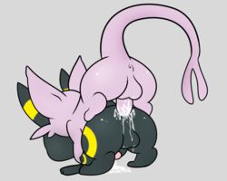 anal anal_sex ass cum cum_in_ass cum_inside duo eeveelution espeon fanface feral fur furry furry_ears furry_only furry_tail gay male male_espeon male_only male_umbreon nintendo penetration pokemon tail umbreon video_games