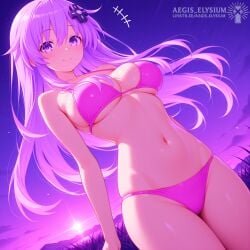 1girls 2026 adult adult_female aegis_elysium afternoon afternoon_sky ai-generated ai_art ai_generated arm_up armpit armpits arms_behind_back arms_up beach bedroom big_breasts bikini black_bikini blushing_at_viewer blushing_female breasts cameltoe choujigen_game_neptune cleavage compile_heart female female_focus female_only hair_ornament headpiece hi_res high_quality high_res high_resolution horny hot huge_breasts hyperdimension_neptunia_the_animation idea_factory large_breasts lewd light naughty nepgear neptune_(series) neptunia_(series) ocean older older_female outdoor outdoors sand sea seaside seductive_look seductive_smile sexy sitting skindentation smiling smiling_at_viewer solo solo_focus spread_legs sunlight sunset sunshine thicc thicc_breasts thicc_thighs thick thick_breasts thick_thighs thighs tiara water watermark waves window windows