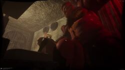 3d adeptussteve animated bunker daddy domination fallout ginger_male horror mp4 musclegut muscles scary size_difference spanking submissive_female tagme video wildlife_(video_game)