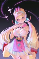 1girls 2d_(artwork) 2d_artwork 5_fingers alice_thymefield alice_thymefield_(sea_of_thyme) anthro_female big_breasts blonde-haired_female blonde_female blonde_hair blonde_hair_female breasts clothed clothes clothing collar digital_drawing_(artwork) digital_media_(artwork) ear ears_up eyelashes eyes eyes_open female female_focus female_only fingers furry_ears hands hoyoverse humanoid light-skinned_female light_skin long_ears looking_at_viewer maealgae1 mihoyo mihoyo_technology_(shanghai)_co._ltd. multicolored_eyes my_lady neckwear no_dialogue ponytail ponytails rabbit rabbit_ears rabbit_girl revealing_clothes revealing_clothing revealing_outfit revealing_swimsuit skirt slight_blush slim slim_female slim_girl swimsuit swimwear text thighs thiren video_game_character video_game_franchise yellow_hair zenless_zone_zero