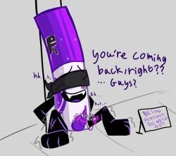 battle_for_dream_island bfdi blindfold bondage confused erection marker_(bfdi) object_shows penis precum punishment tied_up vibrator vibrator_on_penis