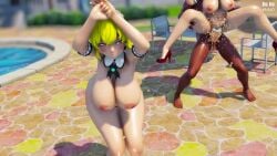 1boy 2girls anal breasts dancing high_heels jic_jic nipples nora_valkyrie red_heels rwby sex tagme video yang_xiao_long
