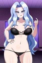 1girls female karen_(pokemon) nintendo pokemon solo solo_female tagme yensh
