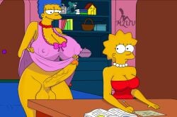 areolae balls big_areola big_balls big_breasts big_cock big_nipples big_penis big_testicles blue_hair breasts cock dickgirl erect_nipple erect_nipples erect_penis erection futanari huge_balls huge_breasts huge_cock huge_nipples huge_testicles incest intersex large_areolae large_balls large_breasts large_cock large_penis large_testicles lisa_simpson long_hair long_penis marge_simpson mluv nipples nude nude_futa penis scrotum testicles the_simpsons uncensored veiny_penis yellow_body yellow_skin