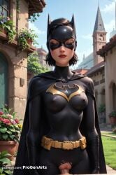 1boy 1boy1girl 1girls ai_generated artist_name batgirl batgirl_(cassandra_cain) batman_(series) belt black_bodysuit black_cape black_hair bodysuit breasts building cape cassandra_cain closed_eyes covered_navel covered_nipples cum day dc dc_comics facing_viewer flower gloves hi_res lips mask medium_breasts outdoors patreon_username penis plant pouch progenarts pussy sex short_hair skin_tight sky solo_focus straight torn_bodysuit torn_clothes uncensored utility_belt vaginal_penetration vaginal_penetration vaginal_sex web_address