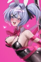 1girls artist_request hatsune_miku playboy_bunny rabbit_hole_(vocaloid) tagme
