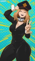 big_ass big_breasts black_suit blonde_hair boku_no_hero_academia camie_utsushimi camiue daimusraw my_hero_academia utsushimi_camie