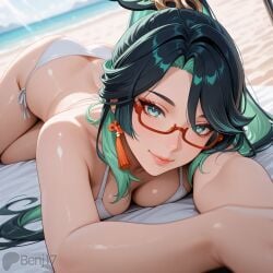 ai_generated ass benj17 feet feet_focus feet_up female foot_fetish male navel nipples nude nude_female penis soles sweat toes uncensored