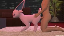 3d anal anal_insertion anal_penetration anal_sex animated anus audible_creampie balls blowjob cum_in_anus cum_in_ass cum_inside duo eeveelution erection espeon fang-and-fantasy fellatio female female_focus female_penetrated feral feral_penetrated human human_on_feral human_on_pokemon human_penetrating human_penetrating_feral interspecies longer_than_30_seconds longer_than_3_minutes longer_than_one_minute lustful_gaze male male/female male_human/female_feral male_penetrating male_penetrating_female mp4 naked nintendo nude oral oral_sex penetration penis pokemon pokemon_(species) pokephilia pussy semen_in_anus sex sound straight testicles vaginal vaginal_penetration vaginal_sex video zoophilia