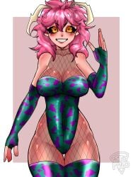 mina ashido from my hero academia by srpizzooo