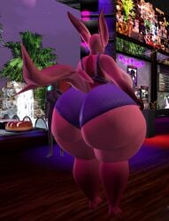 big_ass bubble_butt female ferialexonar furry huge_ass hyper_ass tagme thick_thighs wide_hips