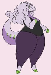 big_breasts breasts chubby cleavage female furry goodra huge_breasts nerdyreindeer pokemon pokemon_(species) tagme thick_thighs wide_hips