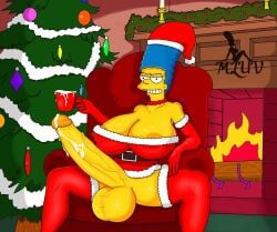 areolae balls big_areola big_balls big_breasts big_cock big_nipples big_penis big_testicles blue_hair breasts christmas cock cum cumshot dickgirl ejaculating_cum ejaculation erect_nipple erect_nipples erect_penis erection futanari huge_balls huge_breasts huge_cock huge_nipples huge_testicles intersex large_areolae large_balls large_breasts large_cock large_penis large_testicles long_hair long_penis marge_simpson mluv nipples nude nude_futa penis precum precum_drip scrotum testicles the_simpsons uncensored veiny_penis yellow_body yellow_skin