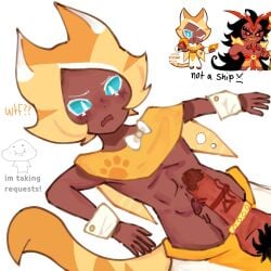 blush blush burning_spice_cookie dicks_out dicks_touching gay_sex golden_cheese_cookie npc yaoi