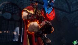 2boys balls bara blowjob bonoimma cape doctor_strange doctor_strange_(series) fellatio floating gay looking_pleasured magic male_only marvel marvel_rivals masturbating_during_fellatio masturbation open_mouth penis peter_parker spider-man spider-man_(series) stephen_strange tagme upside-down video