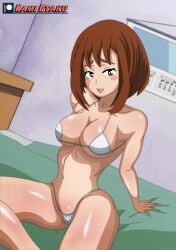 1girls boku_no_hero_academia female kami_otaku my_hero_academia ochako_uraraka solo solo_female tagme