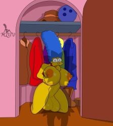 areolae autofellatio autopaizuri balls big_areola big_balls big_breasts big_cock big_nipples big_penis big_testicles blue_hair breasts cock dickgirl erect_nipple erect_nipples erect_penis erection futanari huge_balls huge_breasts huge_cock huge_nipples huge_testicles intersex large_areolae large_balls large_breasts large_cock large_penis large_testicles lisa_simpson long_hair long_penis marge_simpson mluv nipples nude nude_futa penis scrotum testicles the_simpsons uncensored veiny_penis yellow_body yellow_skin