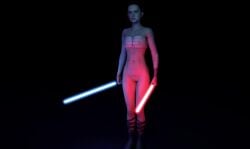 ass_focus gearslad7 lightsaber nude rey spank_marks spanked_ass spanked_butt star_wars tagme video