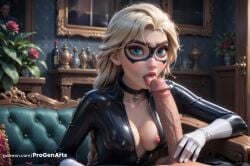1boy 1boy1girl 1girls ai_generated blonde_hair blowjob blue_eyes bodysuit braid breasts choker disney disney_princess domino_mask elsa_(frozen) erection fellatio flower frozen frozen_(film) frozen_2 gloves hi_res indoors licking licking_penis long_hair looking_at_viewer mask medium_breasts nipples oral patreon_username penis progenarts solo_focus straight tongue tongue_out uncensored unzipped web_address white_gloves zipper