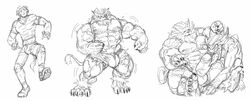 abs bandai biceps big_muscles big_penis black_and_white bulge claws clothing digimon erection feline fellatio fur gay hair hindpaw huge_cock huge_muscles human hyper leomon licking lion male mammal monochrome muscle_growth muscles muscular nipples nude ogremon oral paws pecs penis ripped sex shirt shorts sitting sketch stagor55 thick_penis toe_claws toned tongue tongue_out torn_clothing transformation vein