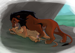 absurd_res disney domination duo feline female female_feral feral forced forced_sex hi_res insertion kissing lion lioness male mammal nala oral penetration pussy rape rough_sex scar_(the_lion_king) sex size_difference straight submissive the_lion_king vaginal_insertion vaginal_penetration vaginal_stretching