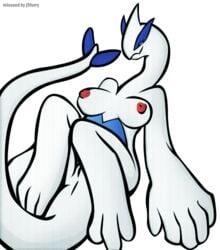 alpha_channel anthro anus blue_eyes breasts edit female legendary_pokemon lugia mutabouru nintendo nipples pokemon pokemon_(species) pokemorph pussy solo white_body wings