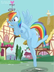 rainbow dash (mlp) from friendship is magic by el-loko