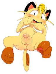 meowth from nintendo by sunibee